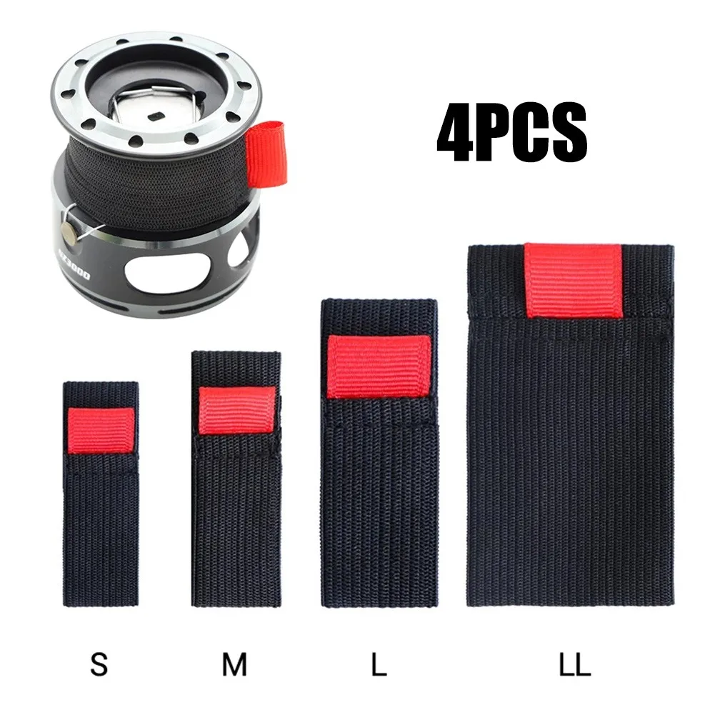 Mesh Coil Strip - 4ชิ้นสีดำ + สีแดง S M L