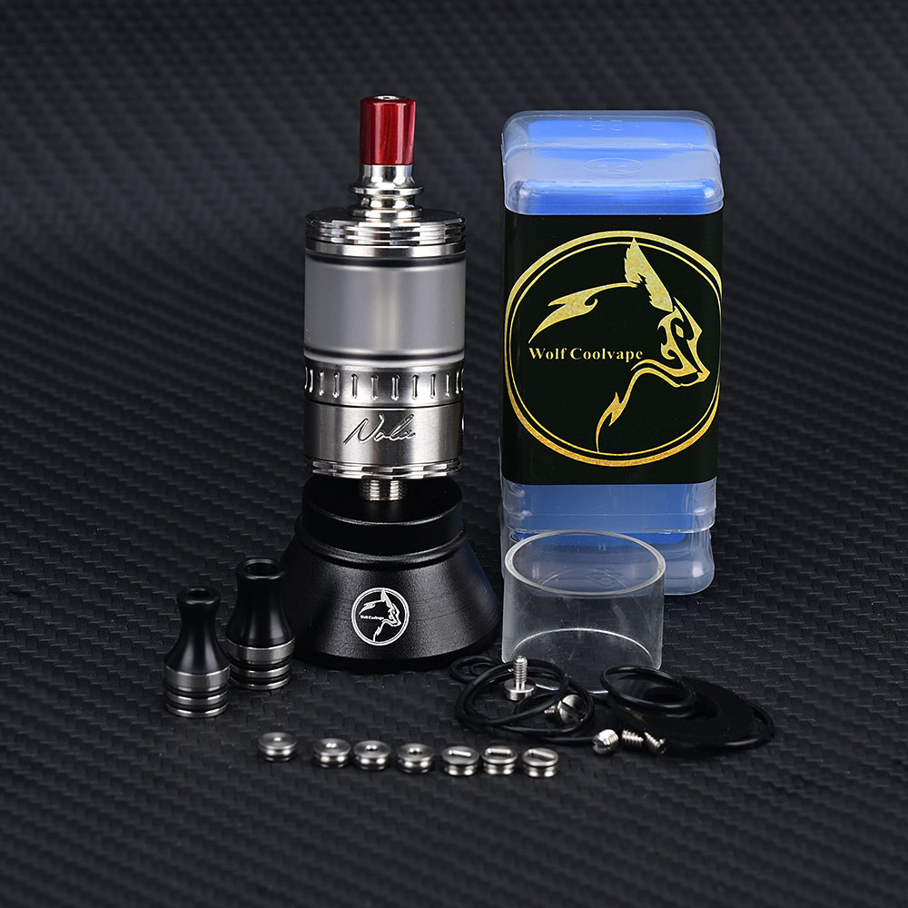 Wolfcoolvape NOLA RTA อะตอมไมเ - Vaping Air บทวิจารณ์และราคา