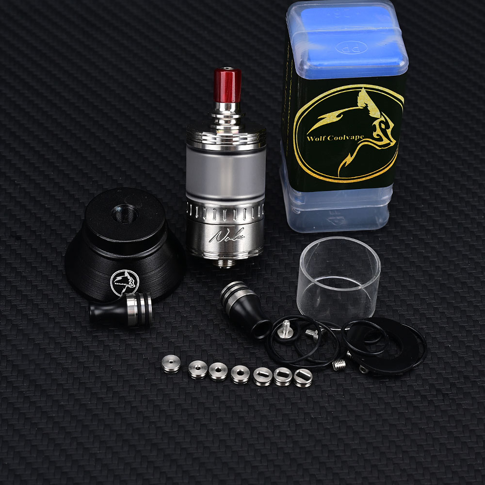 Wolfcoolvape NOLA RTA อะตอมไมเ - Vaping Air บทวิจารณ์และราคา
