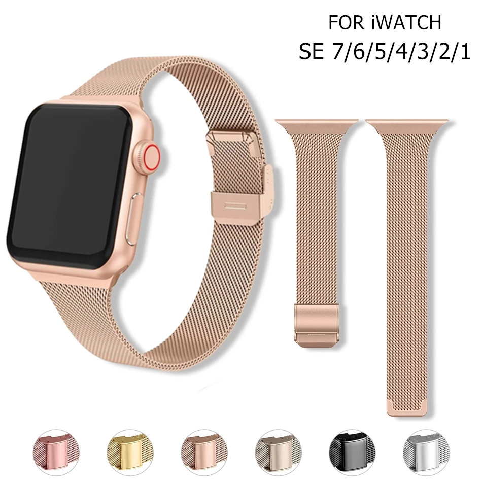 ตาข่ายสแตนเลสสําหรับ Apple Wat - Mesh Coil Strip บทวิจารณ์และราคา