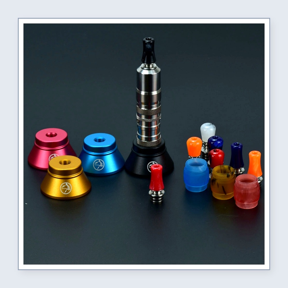 Wolfcoolvape Flash-e-Vapor Dua - Drip Tip Resin บทวิจารณ์และราคา